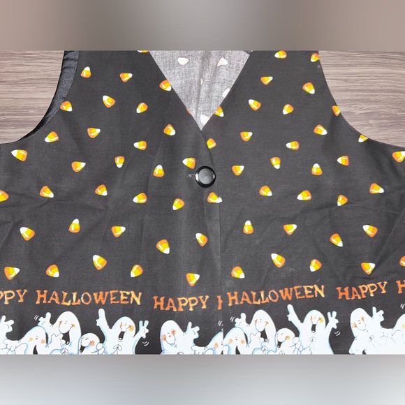 Handmade Halloween Vest Approx Size Medium - Picture 2 of 6